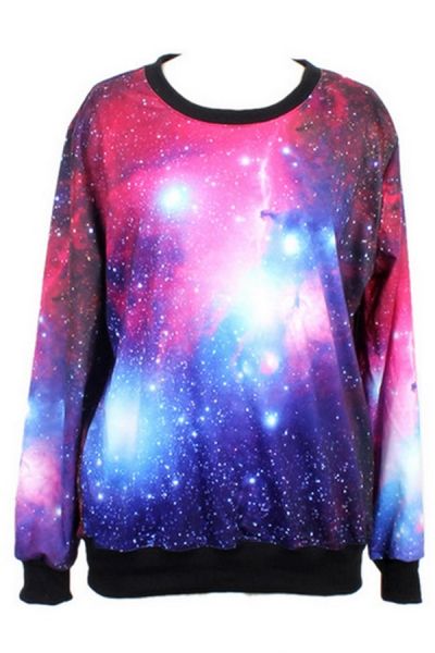 Moletom Galaxy Print