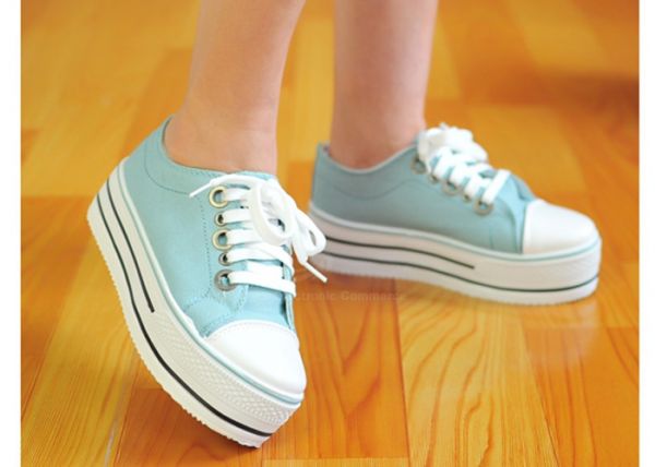 Creeper Canvas Azul Claro