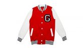 Jaqueta Varsity Letra "G" Vermelho